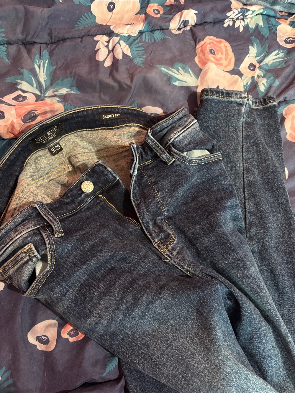 Judy Blue Dark Indigo Skinny Fit Jeans